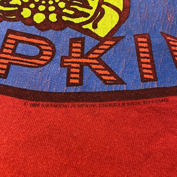 Vintage SMASHING PUMPKINS Pisces Iscariot Era Distressed TShirt Size XLarge 1994 - Picture 3 of 9